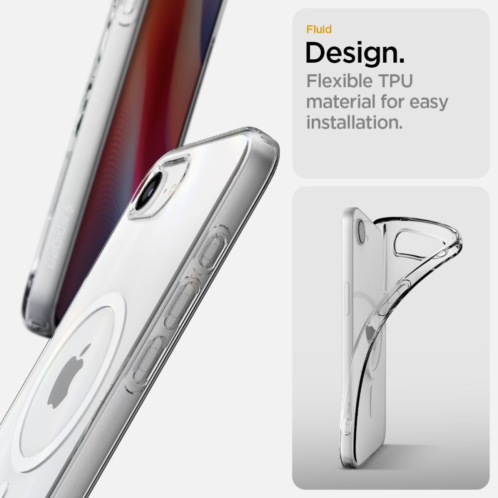 COQUE SPIGEN LIQUID CRYSTAL MAG MAGSAFE IPHONE 16E TRANSPARENTE