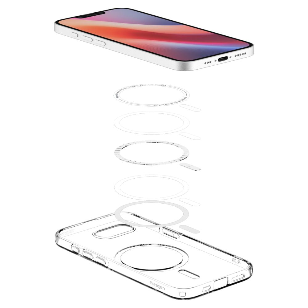 COQUE SPIGEN LIQUID CRYSTAL MAG MAGSAFE IPHONE 16E TRANSPARENTE