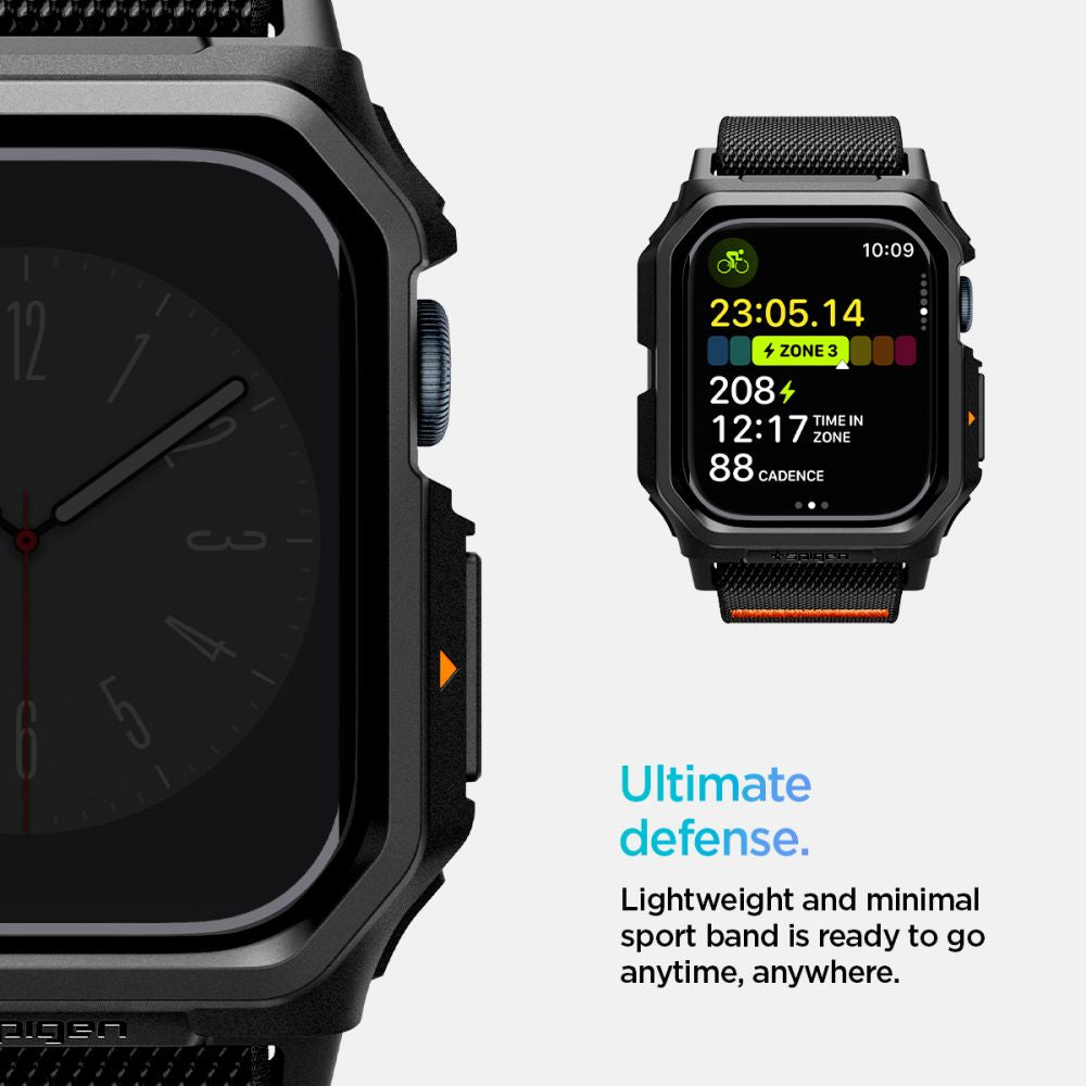SPIGEN LITE FIT "PRO" APPLE WATCH 10 (42 MM) NOIR MAT