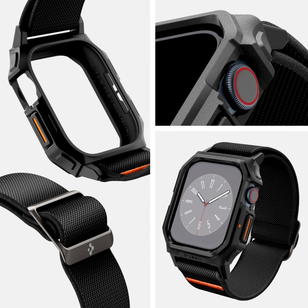 SPIGEN LITE FIT "PRO" APPLE WATCH 10 (42 MM) NOIR MAT
