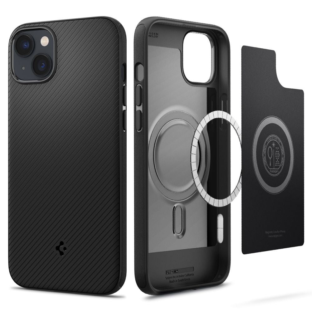 COQUE SPIGEN MAG ARMOR IPHONE 14 PLUS NOIR MAT