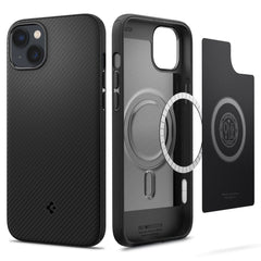 COQUE SPIGEN MAG ARMOR IPHONE 14 PLUS NOIR MAT