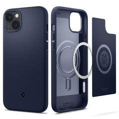 COQUE SPIGEN MAG ARMOR IPHONE 14 PLUS BLEU MARINE