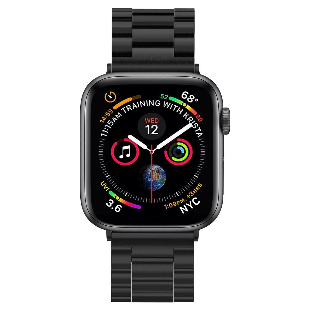 BRACELET SPIGEN MODERN FIT POUR APPLE WATCH 6 / 7 / 8 / 9 / 10 / SE / ULTRA 1 / 2 (44 / 45 / 46 / 49 MM) NOIR