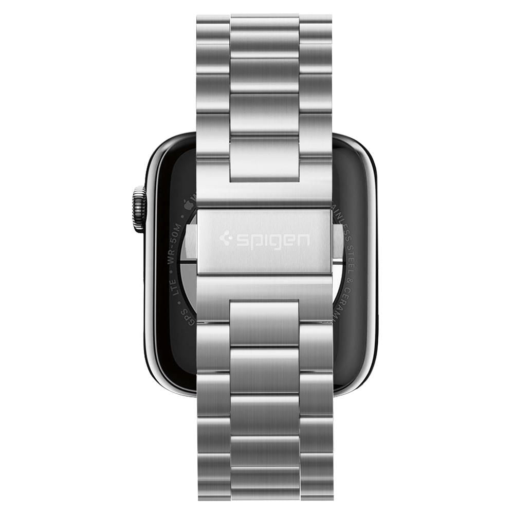 BRACELET SPIGEN MODERN FIT BAND APPLE WATCH 6 / 7 / 8 / 9 / 10 / SE / ULTRA 1 / 2 (44 / 45 / 46 / 49 MM) ARGENT