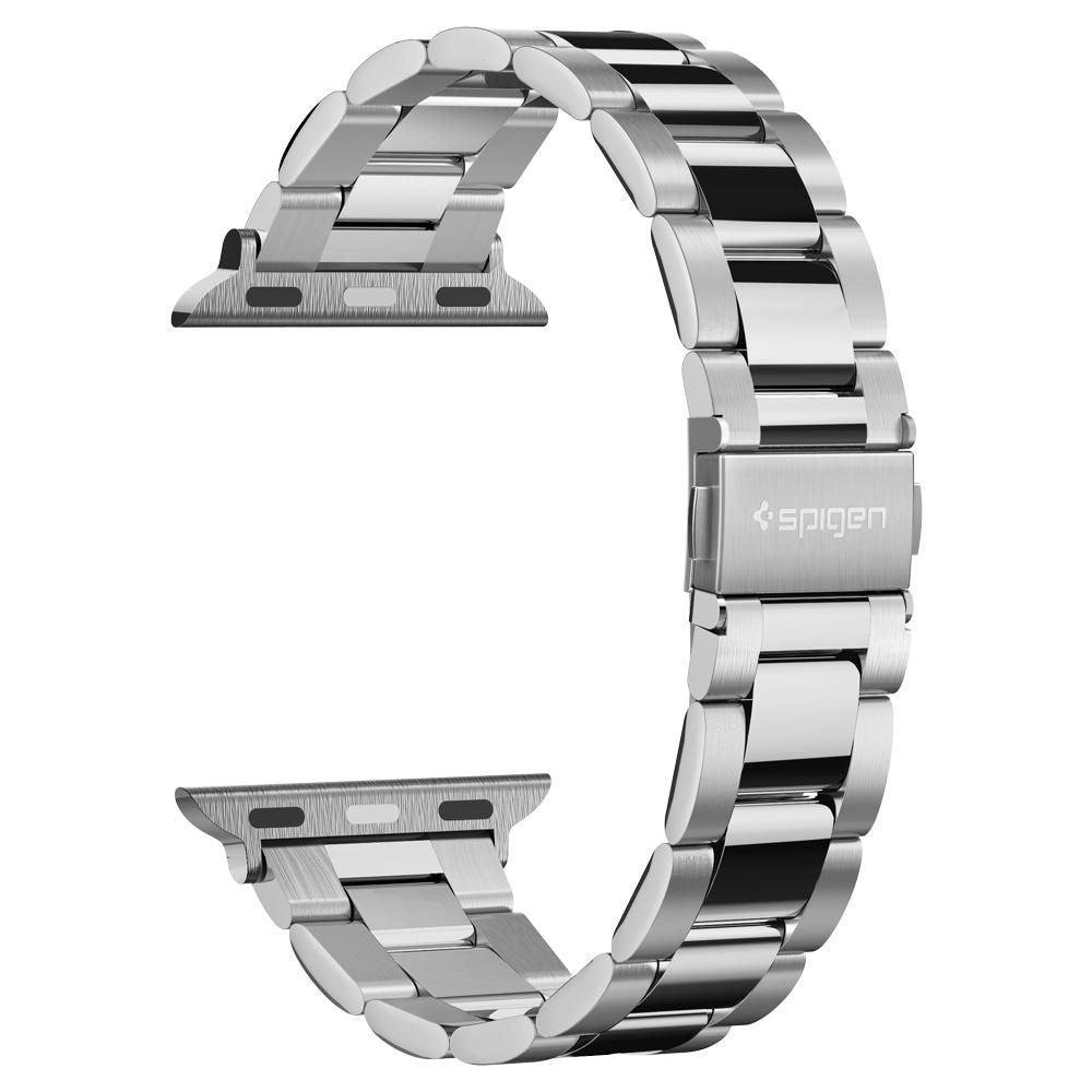 BRACELET SPIGEN MODERN FIT POUR APPLE WATCH 6 / 7 / 8 / 9 / 10 / SE (40 / 41 / 42 MM) ARGENT