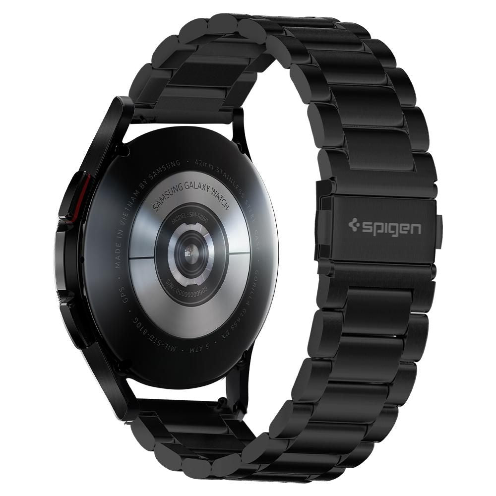 BRACELET SPIGEN MODERN FIT SAMSUNG GALAXY WATCH 4 / 5 / 5 PRO / 6 / 7 / FE NOIR