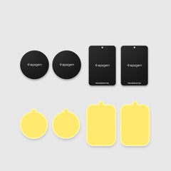 SUPPORT DE TÉLÉPHONE MOBILE POUR VOITURE SPIGEN MP-4P METALPLATE MONTAGE MAGNÉTIQUE POUR VOITURE