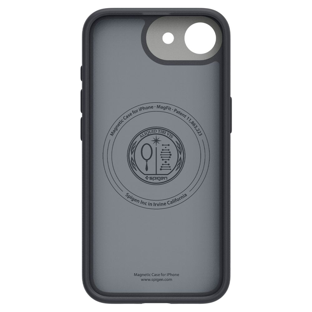 COQUE SPIGEN NANO POP MAG MAGSAFE IPHONE 16E NOIR SÉSAME