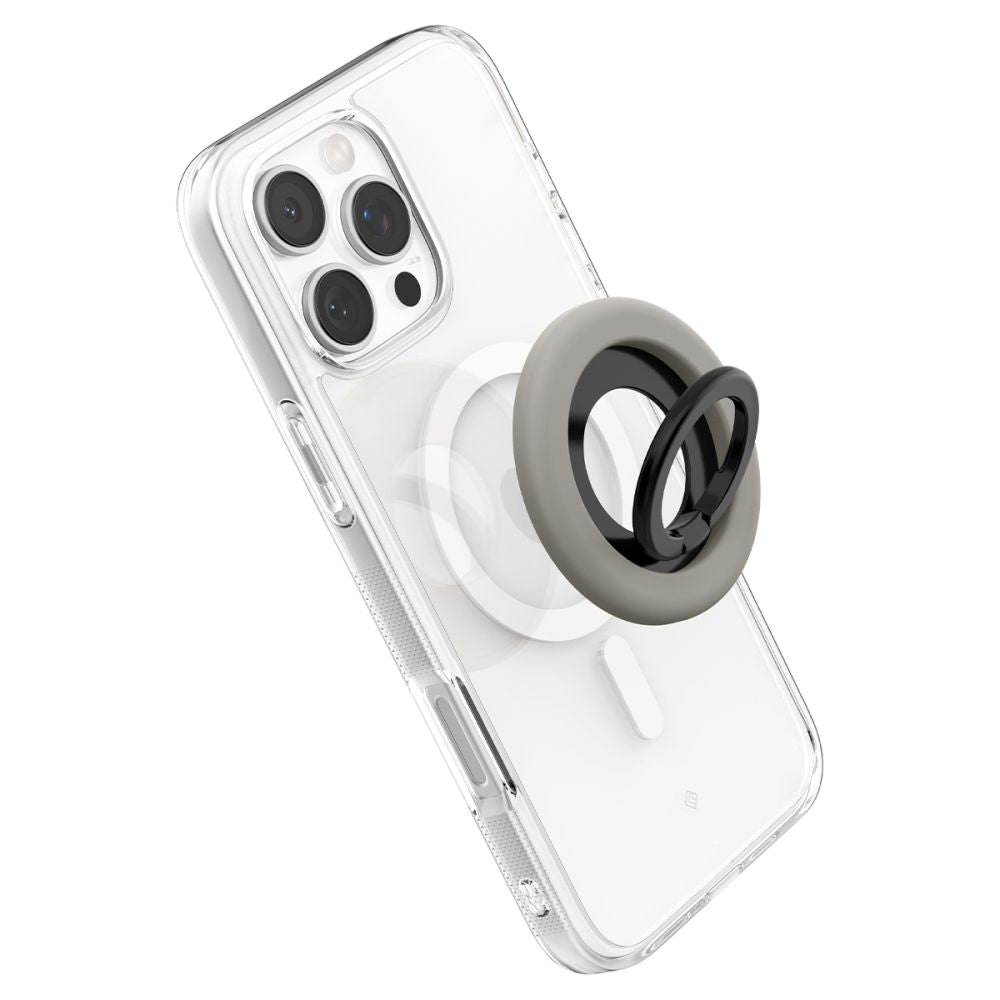 SPIGEN NANO POP MAGSAFE BAGUE DE TÉLÉPHONE TRUFFLE GRIS