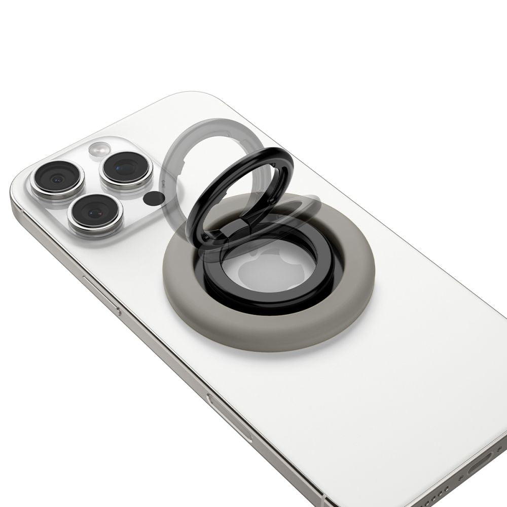 SPIGEN NANO POP MAGSAFE BAGUE DE TÉLÉPHONE TRUFFLE GRIS