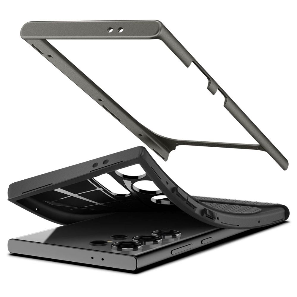 COQUE SPIGEN NEO HYBRID GALAXY S24 ULTRA GUNMETAL