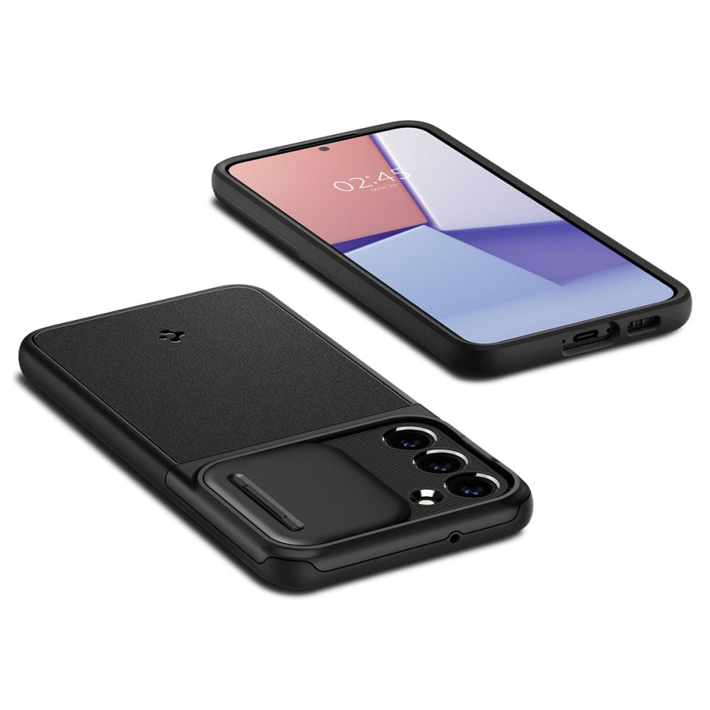 COQUE SPIGEN OPTIK ARMOR GALAXY S23 NOIRE