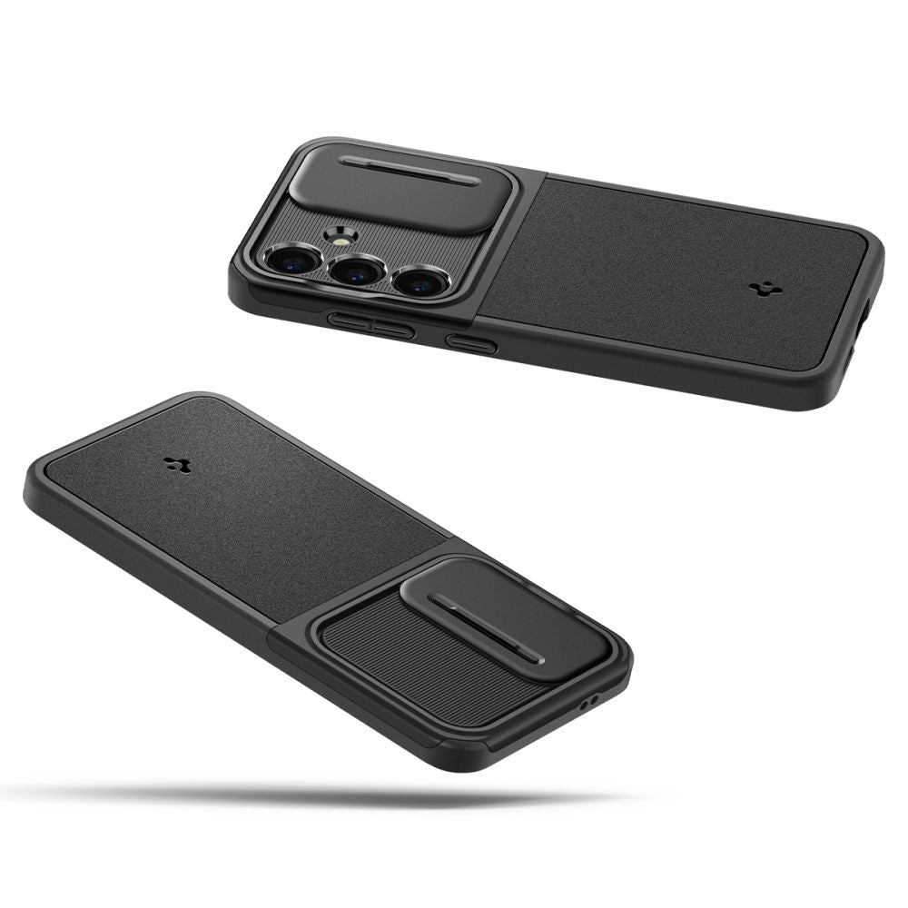 COQUE SPIGEN OPTIK ARMOR GALAXY S24 NOIRE