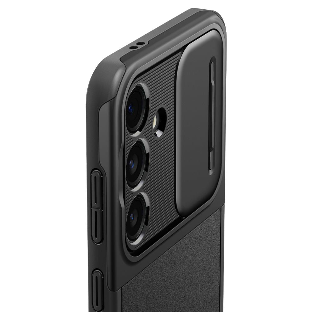 COQUE SPIGEN OPTIK ARMOR GALAXY S24 NOIRE