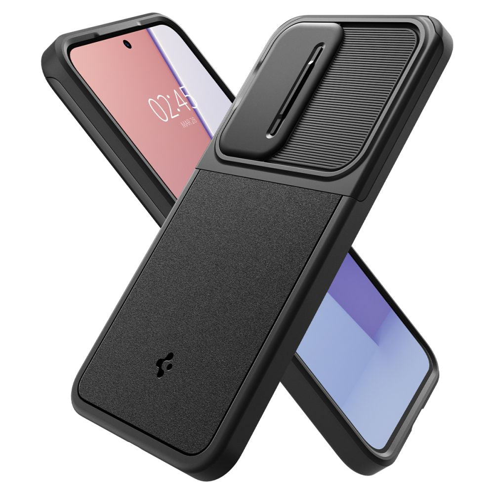 COQUE SPIGEN OPTIK ARMOR GALAXY S24 NOIRE