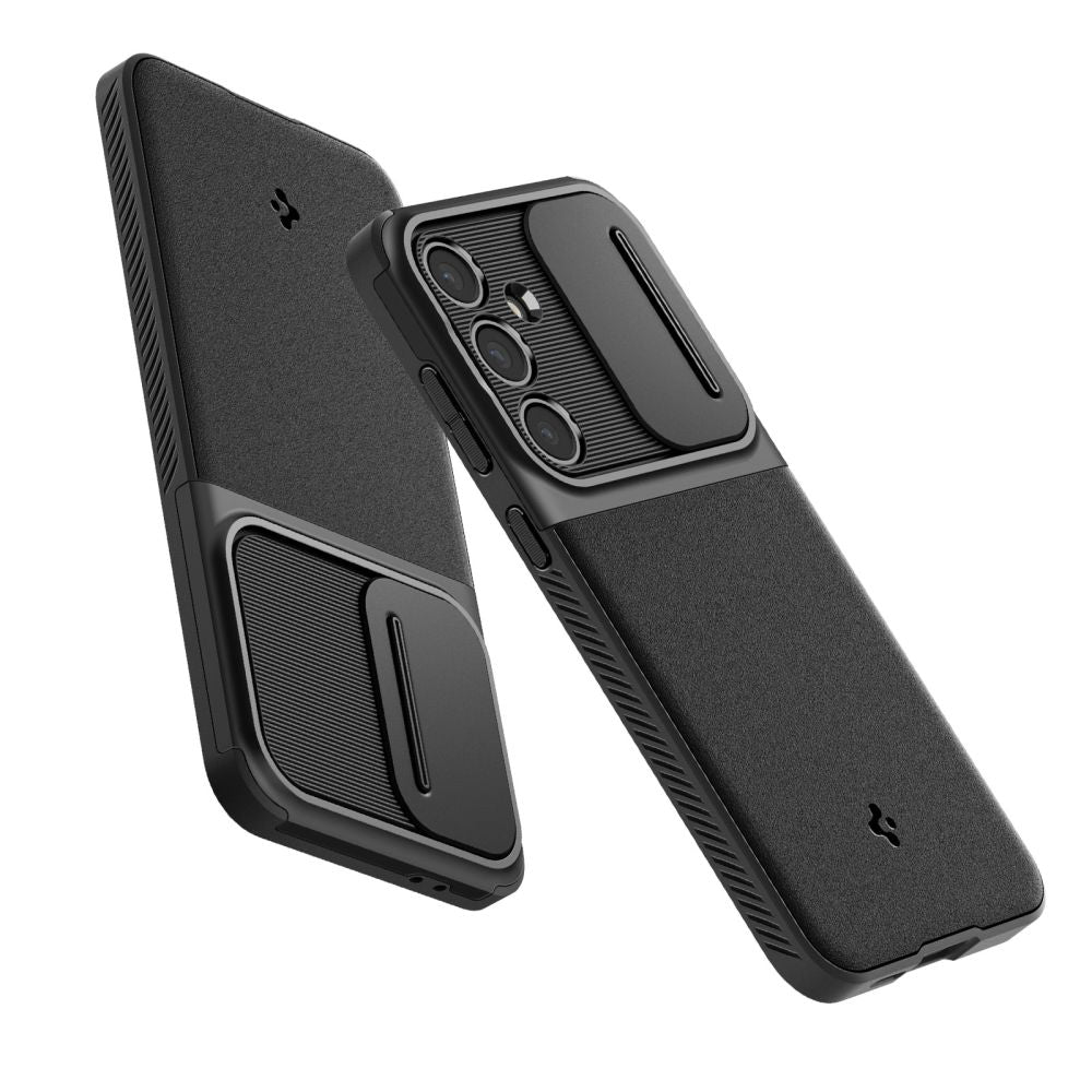 COQUE SPIGEN OPTIK ARMOR GALAXY S24 FE NOIRE