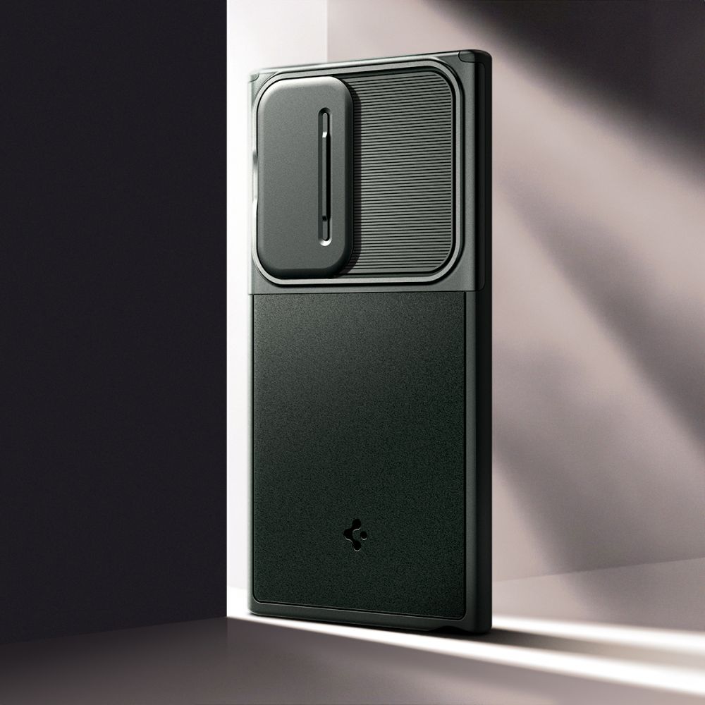 COQUE SPIGEN OPTIK ARMOR GALAXY S24 ULTRA VERT ABYSS