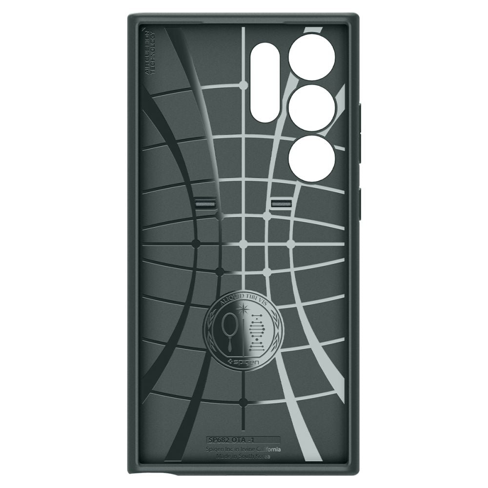 COQUE SPIGEN OPTIK ARMOR GALAXY S24 ULTRA VERT ABYSS