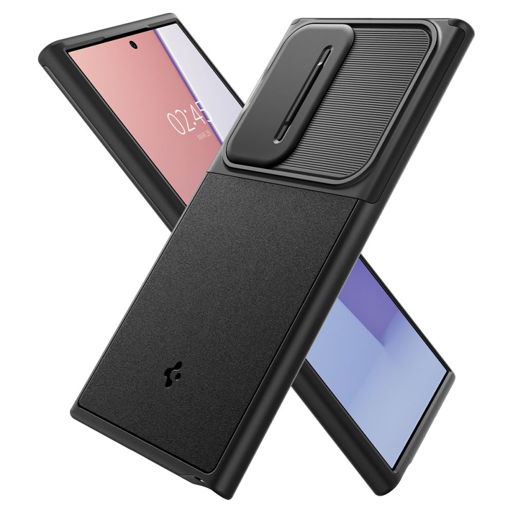 COQUE SPIGEN OPTIK ARMOR GALAXY S24 ULTRA NOIRE