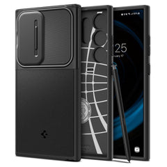 COQUE SPIGEN OPTIK ARMOR GALAXY S24 ULTRA NOIRE