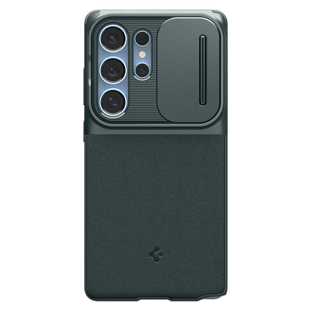 COQUE SPIGEN OPTIK ARMOR GALAXY S25 ULTRA VERT ABYSSE
