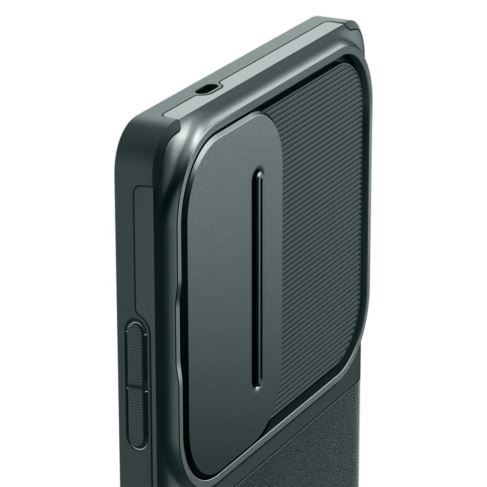 COQUE SPIGEN OPTIK ARMOR GALAXY S25 ULTRA VERT ABYSSE