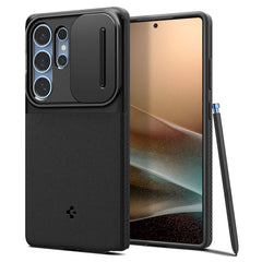 COQUE SPIGEN OPTIK ARMOR GALAXY S25 ULTRA NOIRE