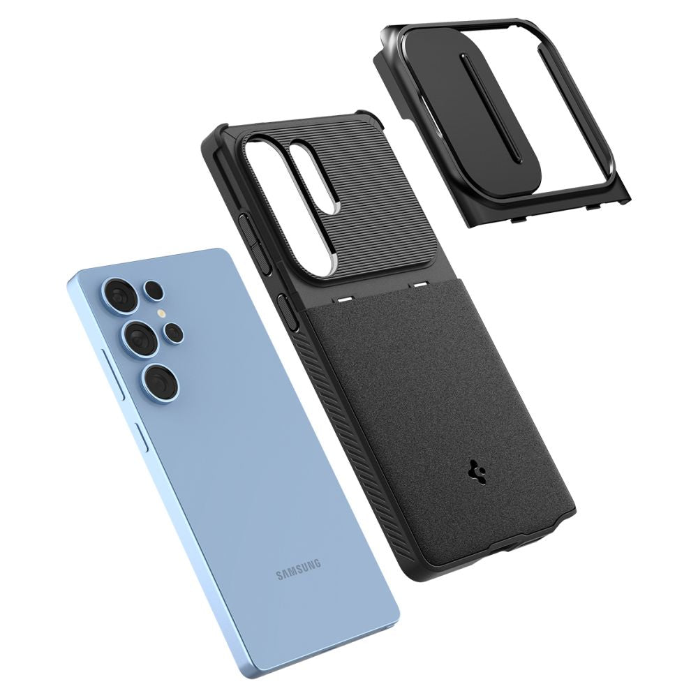 COQUE SPIGEN OPTIK ARMOR GALAXY S25 ULTRA NOIRE