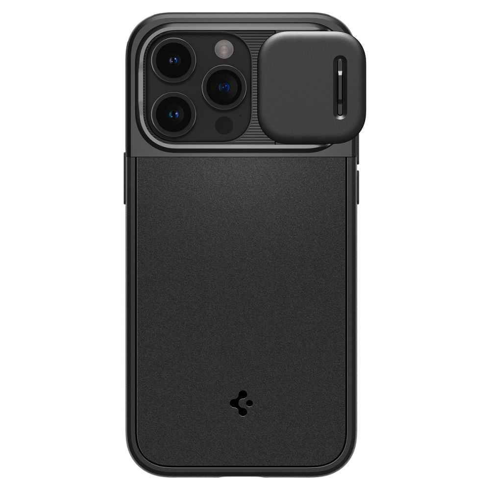 COQUE SPIGEN OPTIK ARMOR MAG MAGSAFE IPHONE 15 PRO NOIR