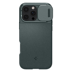 COQUE SPIGEN OPTIK ARMOR MAG MAGSAFE IPHONE 16 PRO MAX ABYSS GREEN
