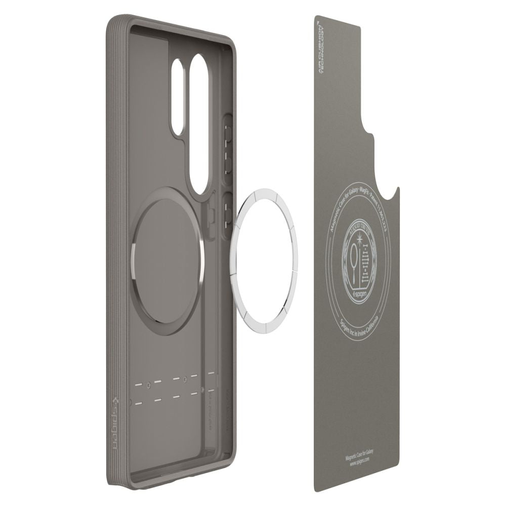 COQUE SPIGEN PARALLAX MAG MAGSAFE GALAXY S25 ULTRA GRIS ASH
