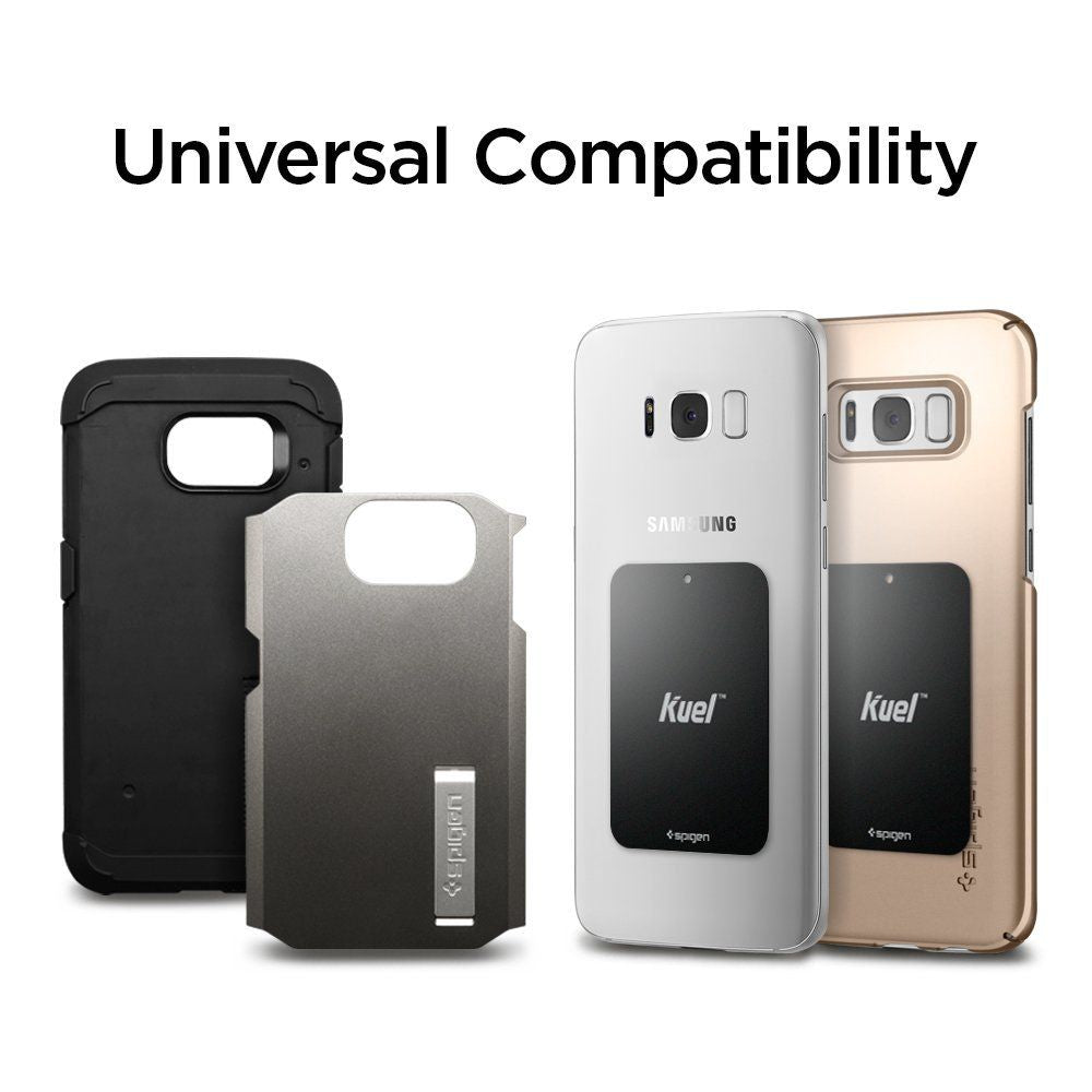 Support de téléphone mobile pour voiture Spigen QS11 Air Vent support magnétique.