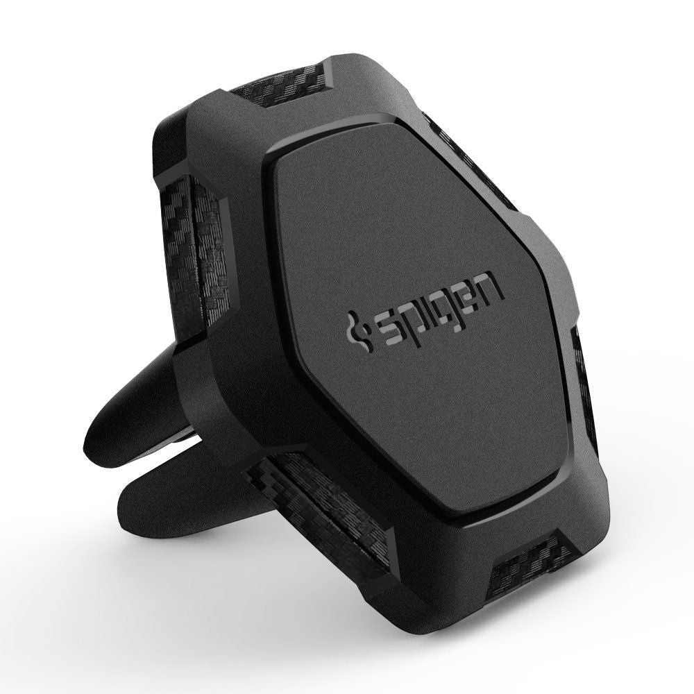 Support de téléphone mobile pour voiture Spigen QS11 Air Vent support magnétique.