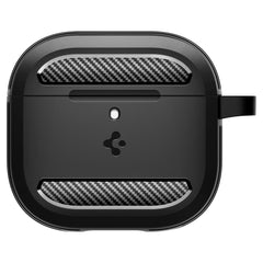 COQUE SPIGEN RUGGED ARMOR APPLE AIRPODS 4 NOIR MATTE