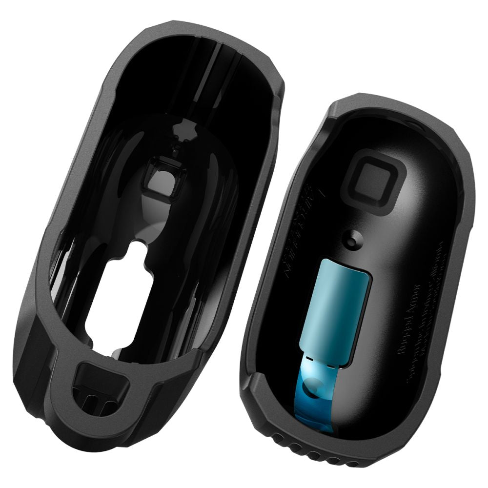 COQUE SPIGEN RUGGED ARMOR APPLE AIRPODS 4 NOIR MATTE