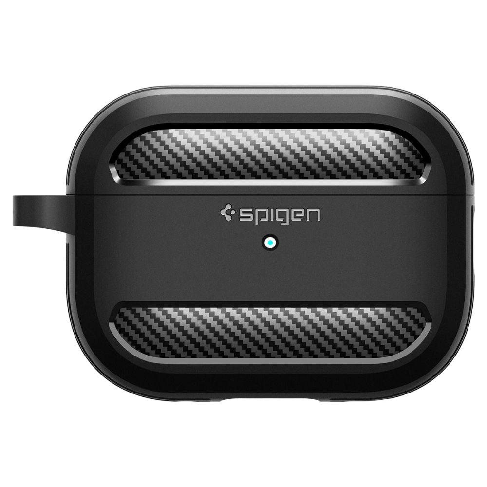 COQUE SPIGEN RUGGED ARMOR APPLE AIRPODS PRO 1 / 2 NOIR MATTE