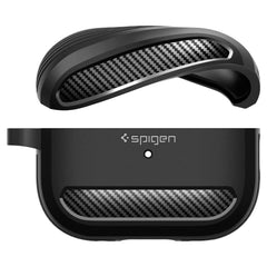 COQUE SPIGEN RUGGED ARMOR APPLE AIRPODS PRO 1 / 2 NOIR MATTE