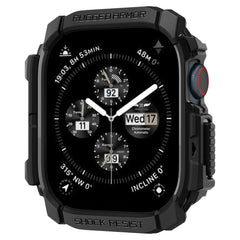 COQUE SPIGEN RUGGED ARMOR APPLE WATCH 10 (42 MM) NOIR MATTE