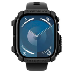 COQUE SPIGEN RUGGED ARMOR APPLE WATCH 10 (42 MM) NOIR MATTE