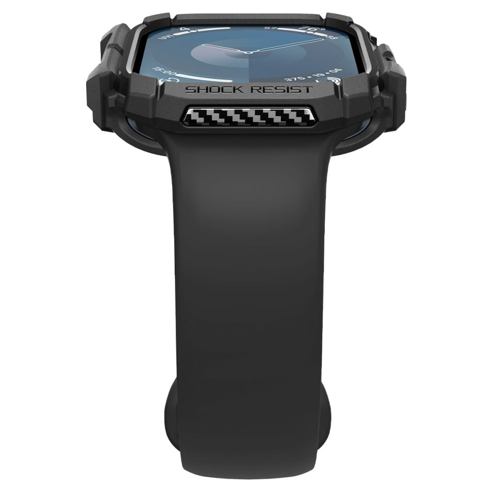 COQUE SPIGEN RUGGED ARMOR APPLE WATCH 10 (42 MM) NOIR MATTE