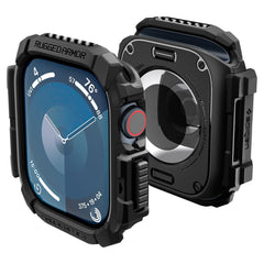 COQUE SPIGEN RUGGED ARMOR APPLE WATCH 10 (42 MM) NOIR MATTE