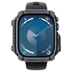 COQUE SPIGEN RUGGED ARMOR APPLE WATCH 10 (46 MM) GRIS FONCÉ