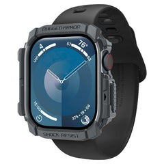 COQUE SPIGEN RUGGED ARMOR APPLE WATCH 10 (46 MM) GRIS FONCÉ