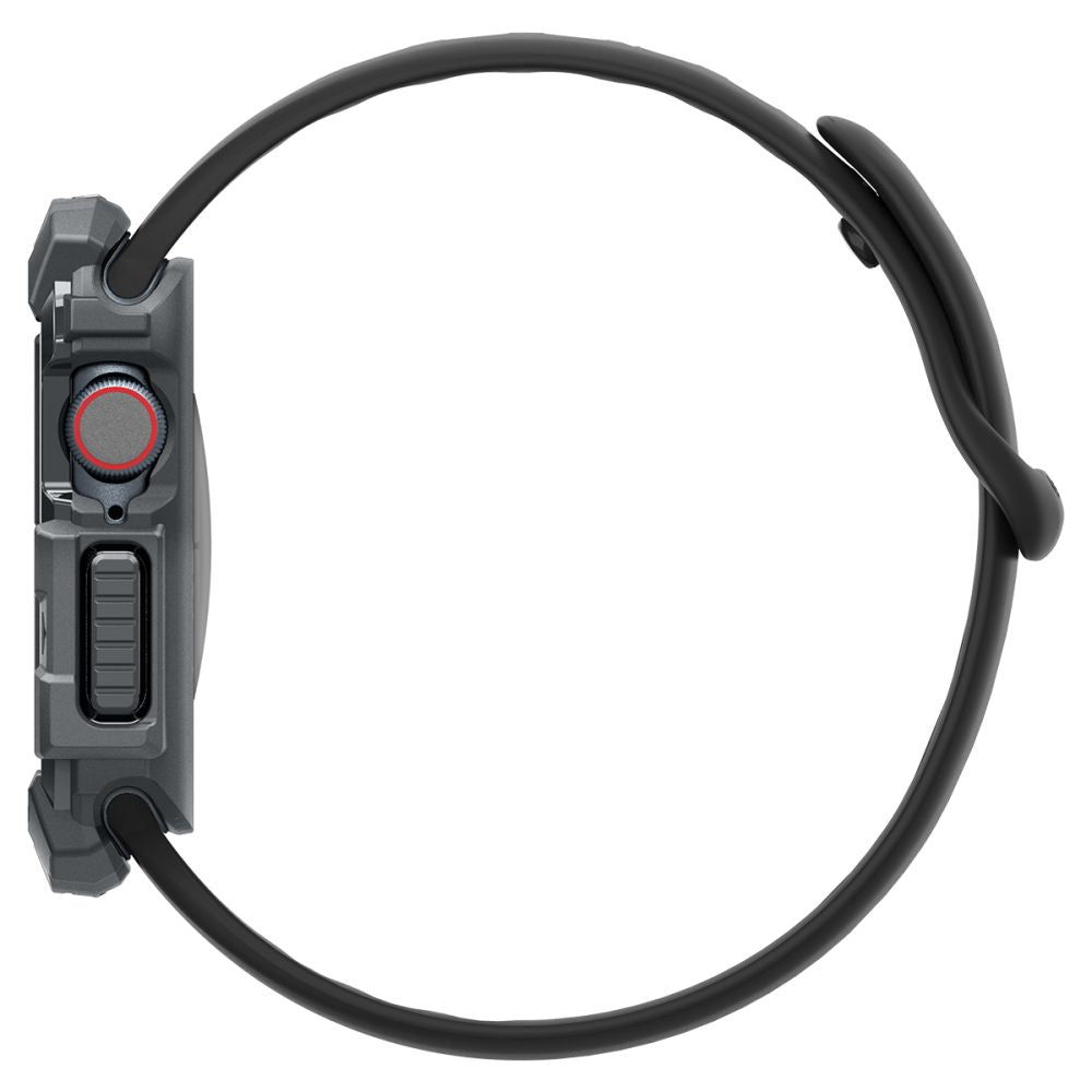 COQUE SPIGEN RUGGED ARMOR APPLE WATCH 10 (46 MM) GRIS FONCÉ