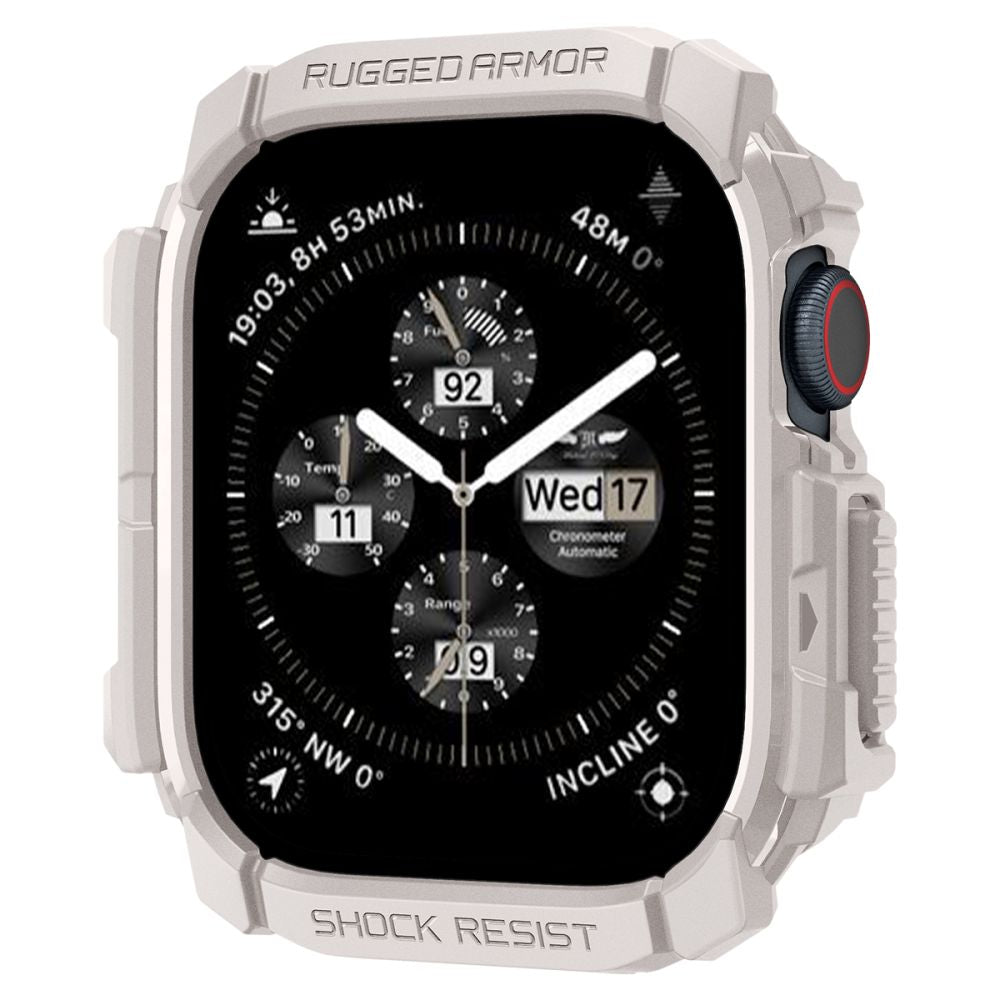 COQUE SPIGEN RUGGED ARMOR APPLE WATCH 10 (46 MM) DUNE BEIGE