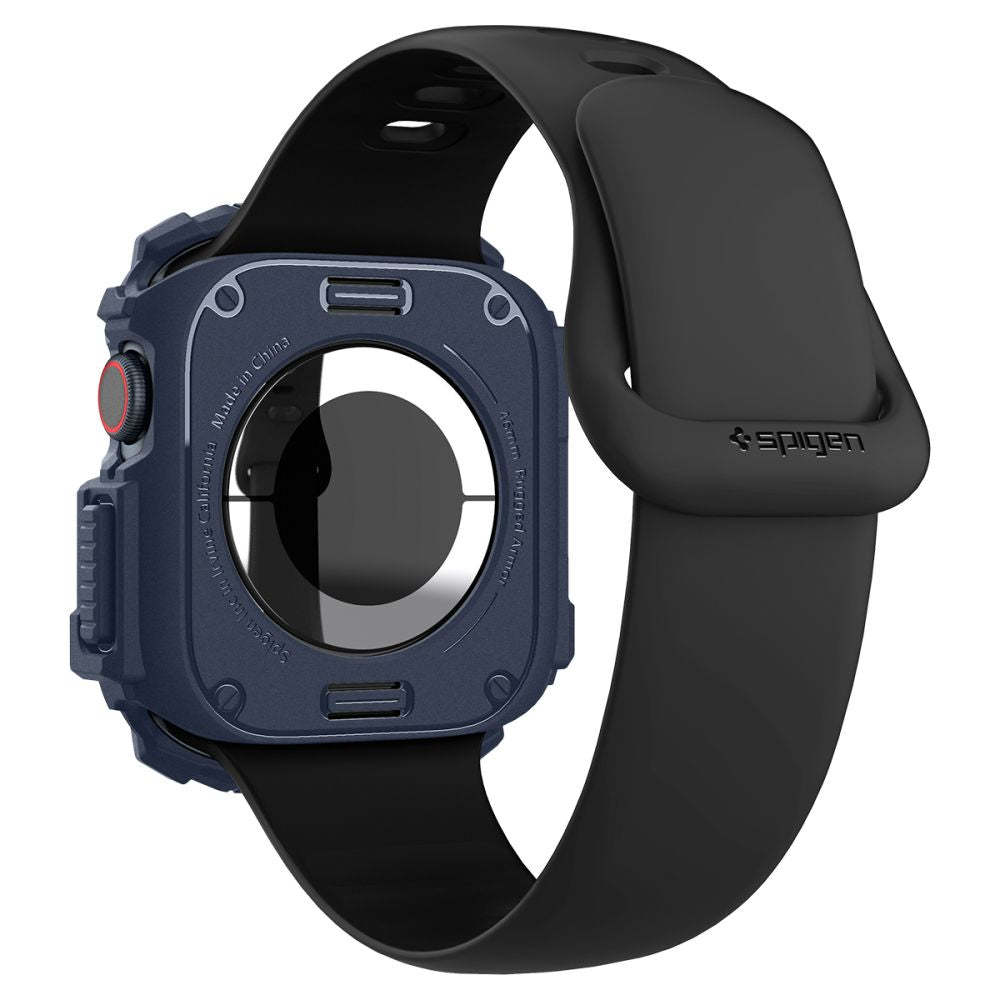 COQUE SPIGEN RUGGED ARMOR APPLE WATCH 10 (46 MM) BLEU MARINE