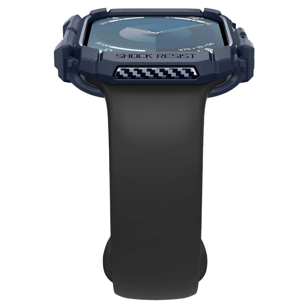 COQUE SPIGEN RUGGED ARMOR APPLE WATCH 10 (46 MM) BLEU MARINE