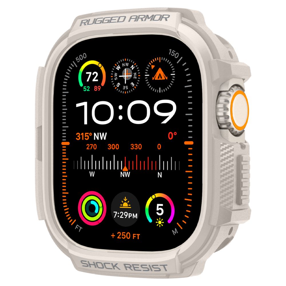 COQUE DE PROTECTION POUR APPLE WATCH ULTRA 49 MM SPIGEN RUGGED ARMOR DUNE BEIGE