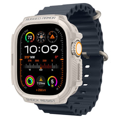 COQUE DE PROTECTION POUR APPLE WATCH ULTRA 49 MM SPIGEN RUGGED ARMOR DUNE BEIGE